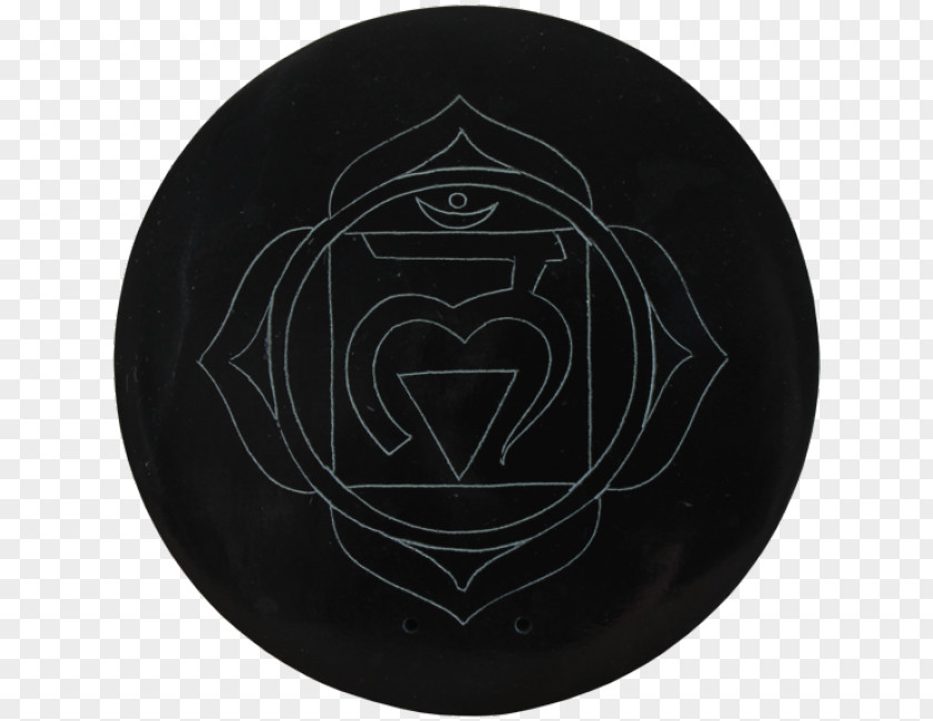 Muladhara Chakra Tableware Black M PNG