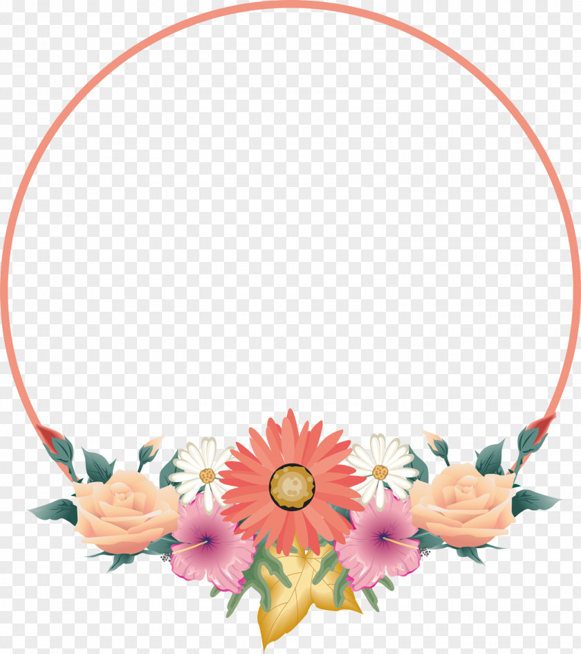 Painting Floral Design Image Vector Graphics PNG