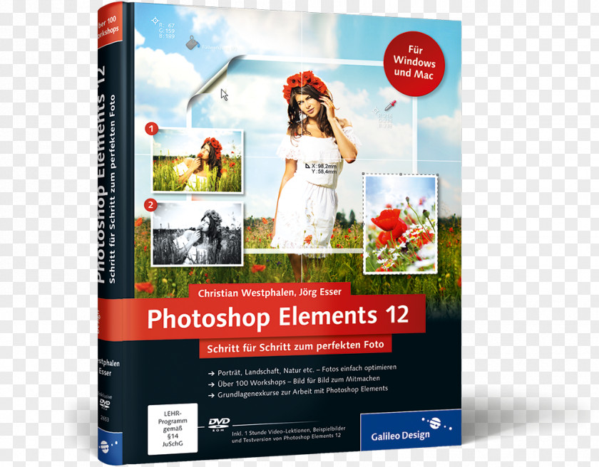 Poster Cover Photoshop Elements 12: Schritt Für Zum Perfekten Foto 10 9: Adobe PNG