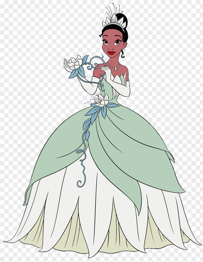 Princess Tiana Belle Aurora Rapunzel Ariel PNG