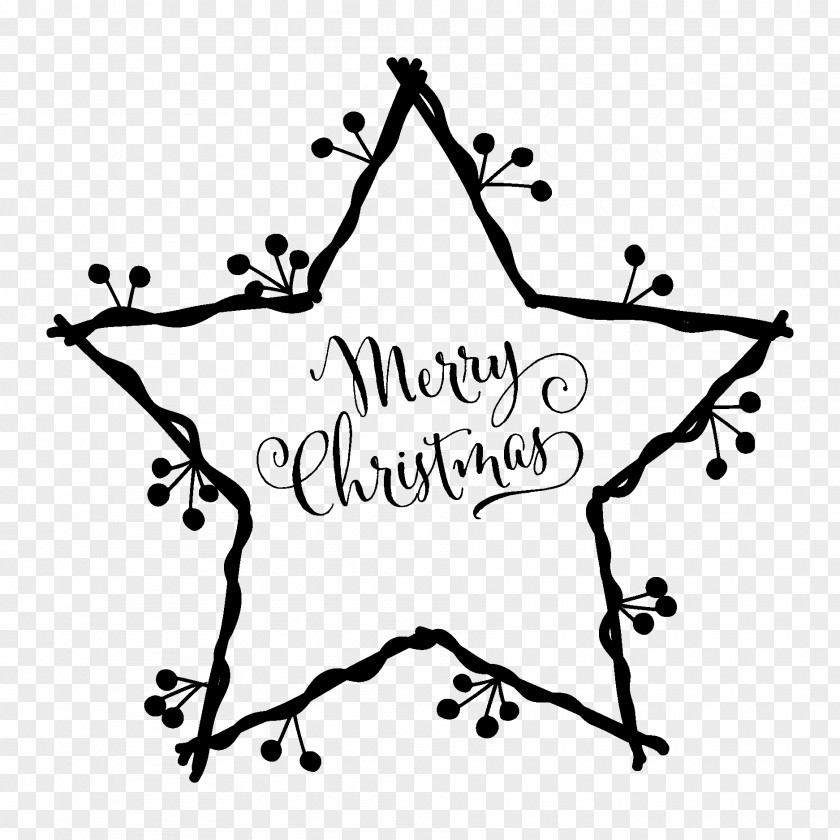 Decal White Christmas Star Of Bethlehem Card Clip Art PNG
