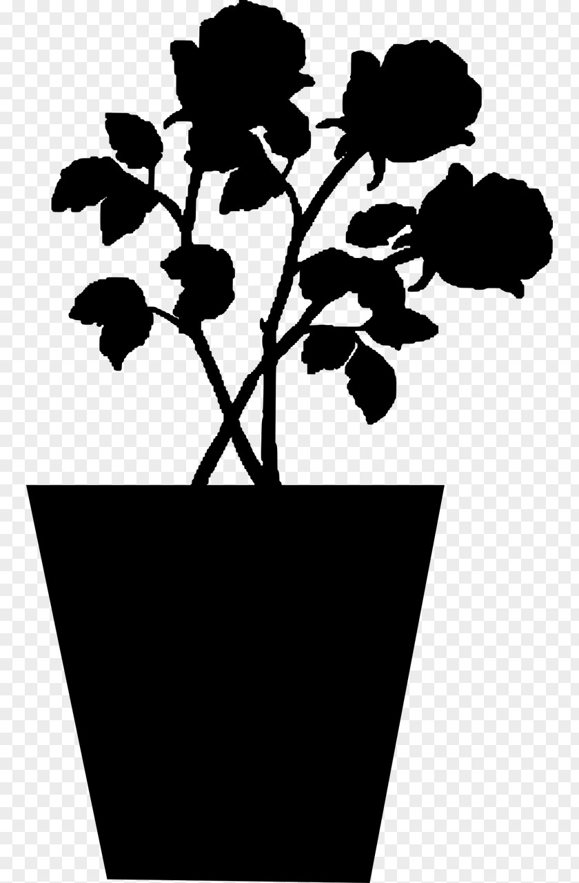 Flowers Silhouette Clip Art Flower Vector Graphics Rose PNG