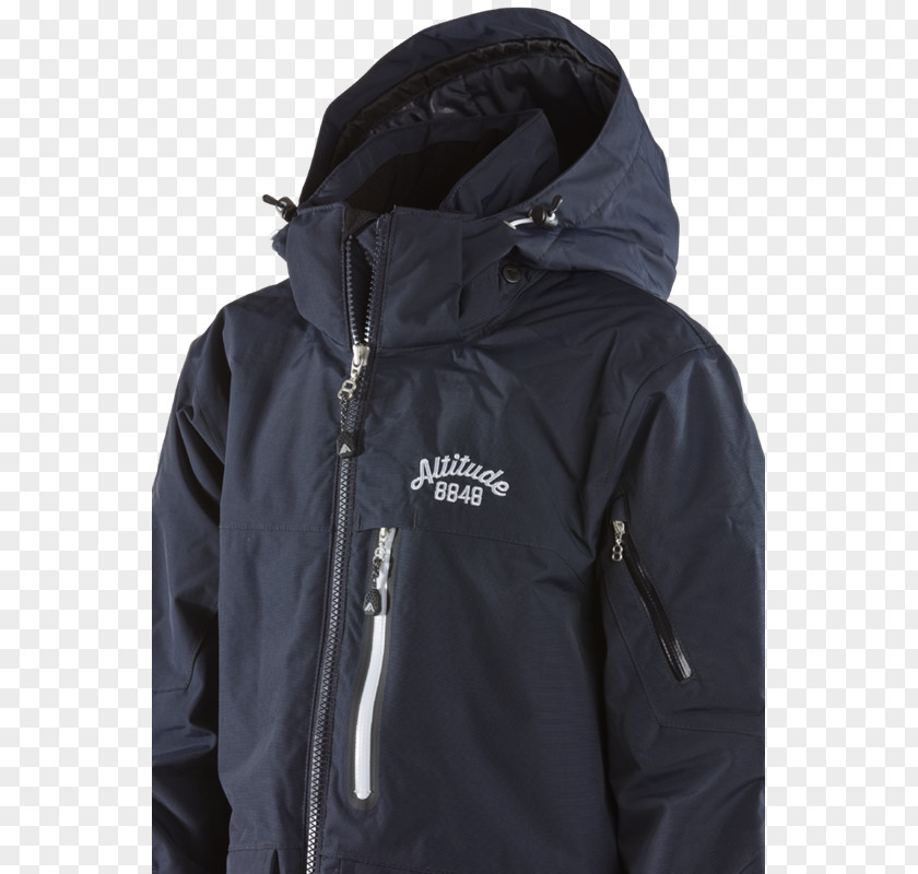 Jacket Hoodie T-shirt PrimaLoft The North Face PNG