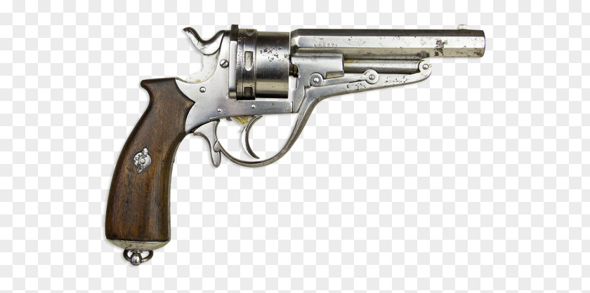 Long Barrel Revolver Firearm Weapon Trigger 12 Mm Caliber PNG