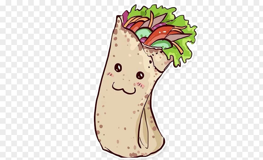 Vegetable Shawarma Kati Roll Fast Food Kebab Burrito PNG