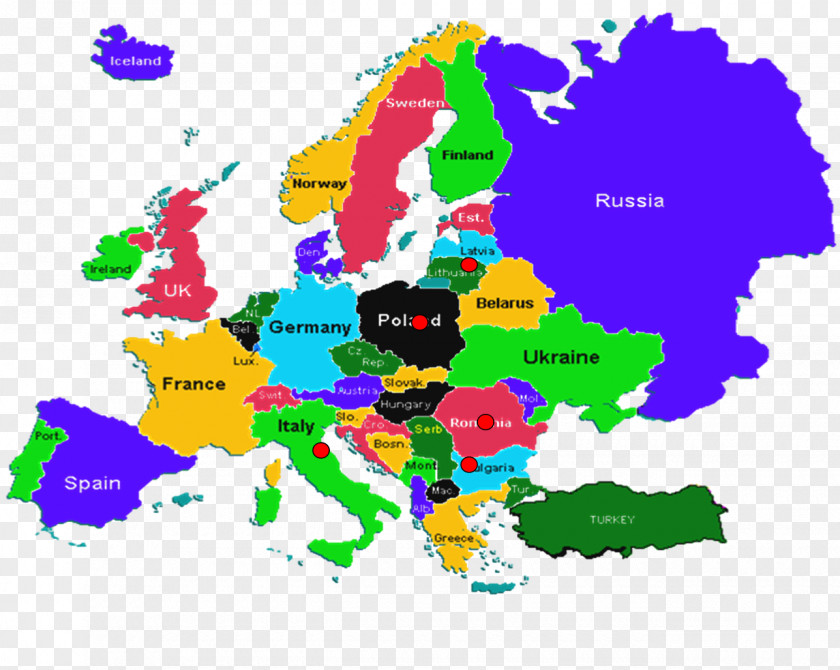 World Map European Union PNG