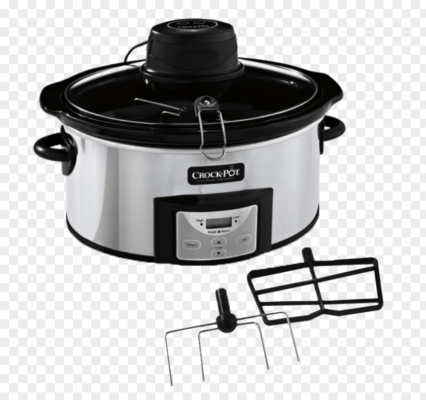 Crock Pot Slow Cookers Olla Timer PNG