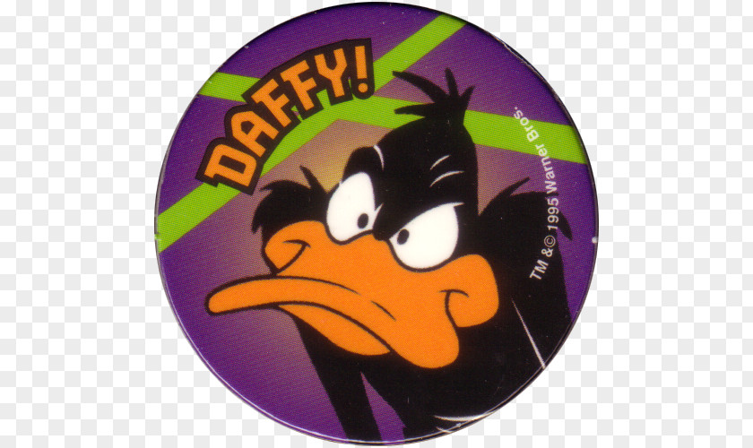 Daffy Duck Milk Caps Looney Tunes Cartoon PNG