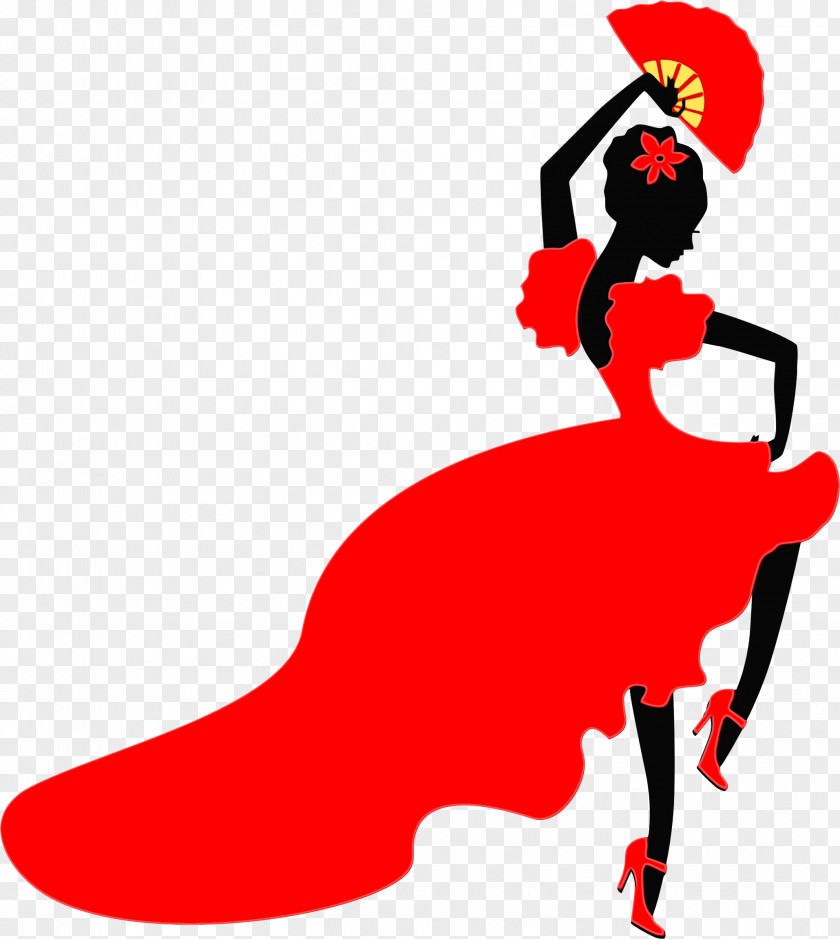 Flamenco Clip Art Dance Vector Graphics Illustration PNG