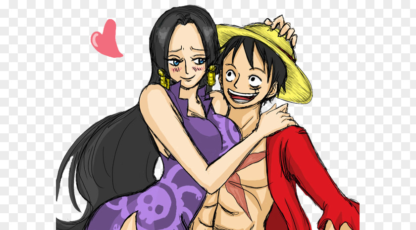 Shi Tzu Monkey D. Luffy Boa Hancock Nami One Piece PNG