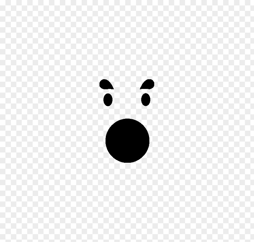 Smiley Snout Line Point Clip Art PNG