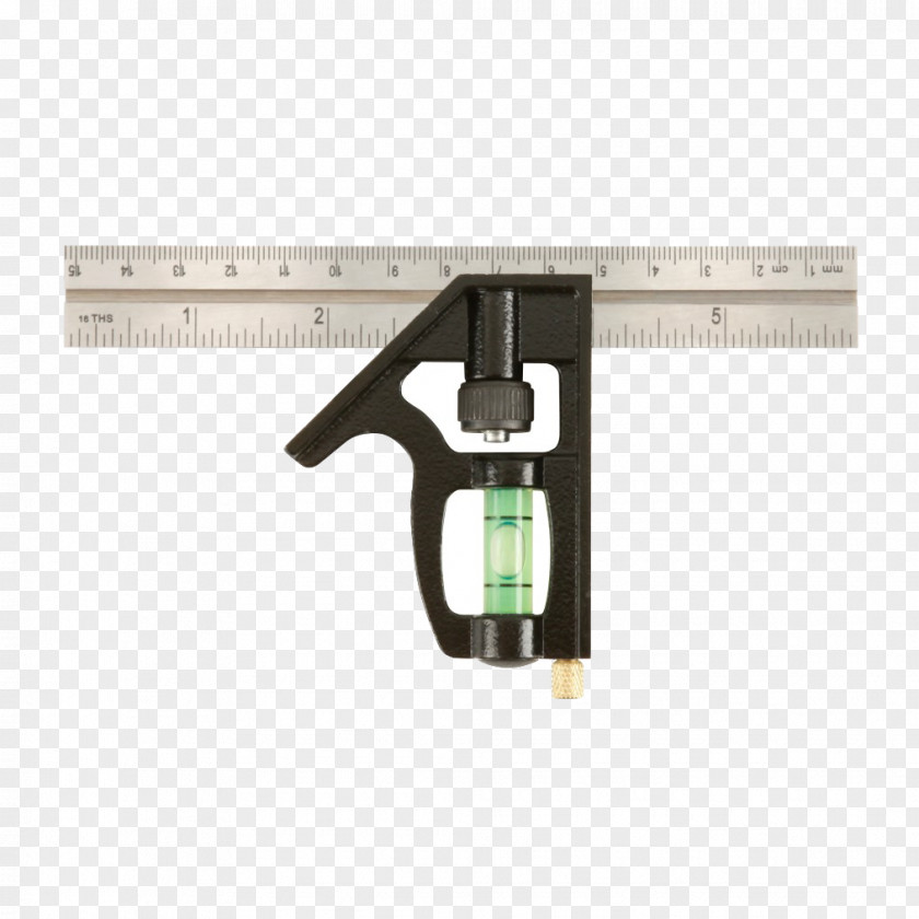Angle Combination Square Measuring Instrument Tool Bubble Levels Inch PNG