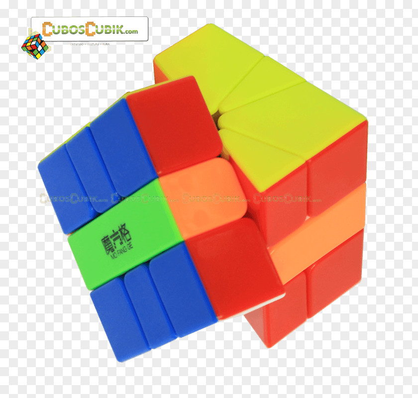 Colored Squares Jigsaw Puzzles Square-1 Rubik's Cube Toy Block PNG