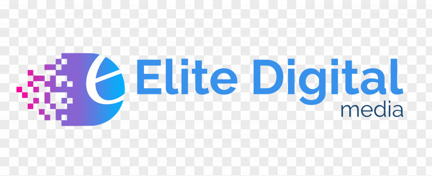 Digital Marketing Logo Elite Media Web Development PNG
