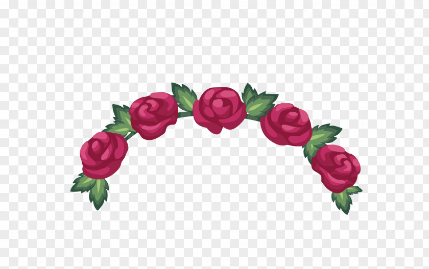 Flower Garden Roses Cut Flowers Wreath Floral Design PNG