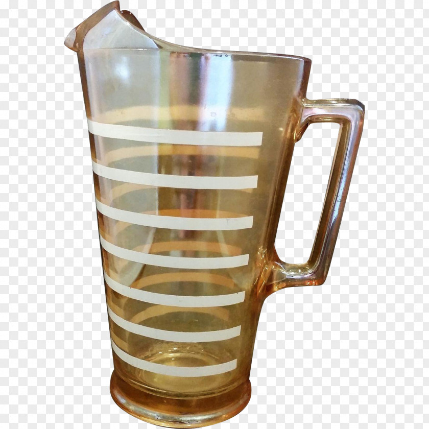 Marigold Glass Mug Coffee Cup Pitcher Jug PNG