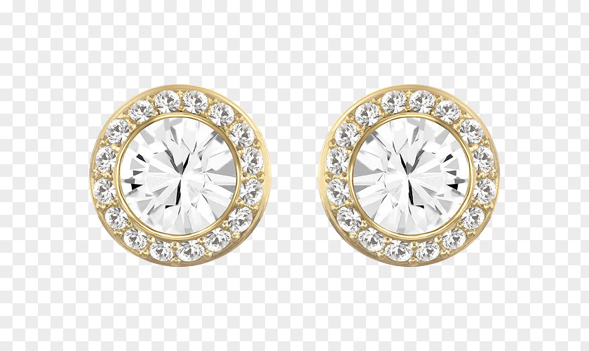 Swarovski Jewelry Gemstone Earrings Earring AG Gold Plating Jewellery Crystal PNG