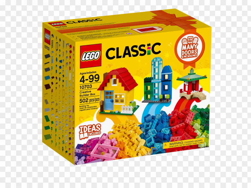 Toy Lego Creator Amazon.com LEGO Classic 10703 Creative Builder Box PNG