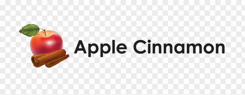 Apple Cinnamon Natural Foods Logo Brand Font PNG