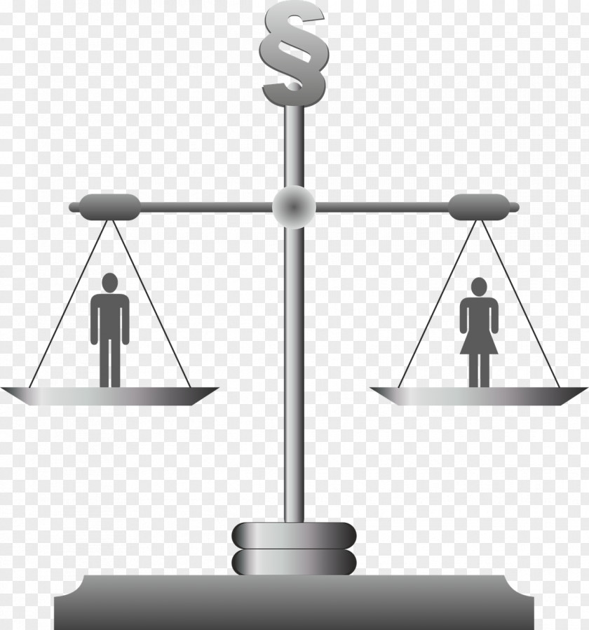 Balance Justice Woman Gender Social Equality PNG