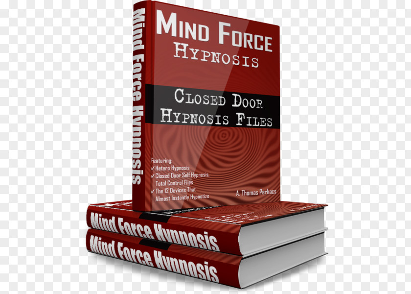 Book Mind Force Hypnosis Brand Product Al Perhacs PNG