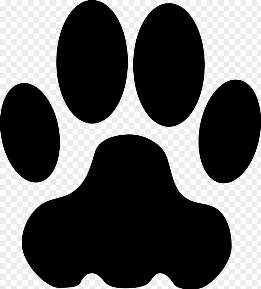 Footstep Clipart Bulldog Paw Giant Panda Coyote Clip Art PNG