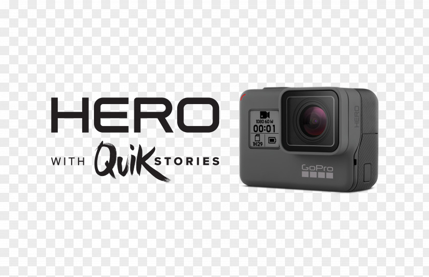 GoPro HERO6 Black Action Camera PNG