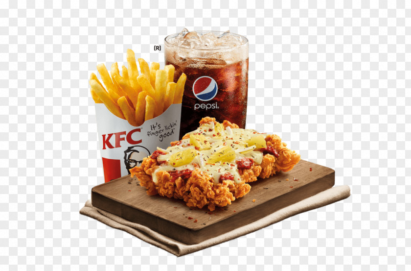 Kfc Meal KFC Pizza Fried Chicken Malaysian Cuisine PNG