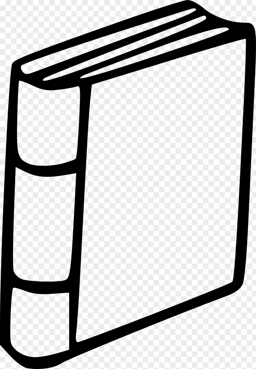 Book Clip Art Black And White PNG