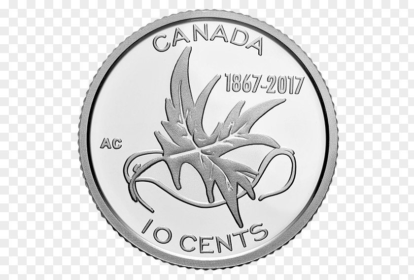 Canada 10 Cents Image Photography Fond Blanc PNG