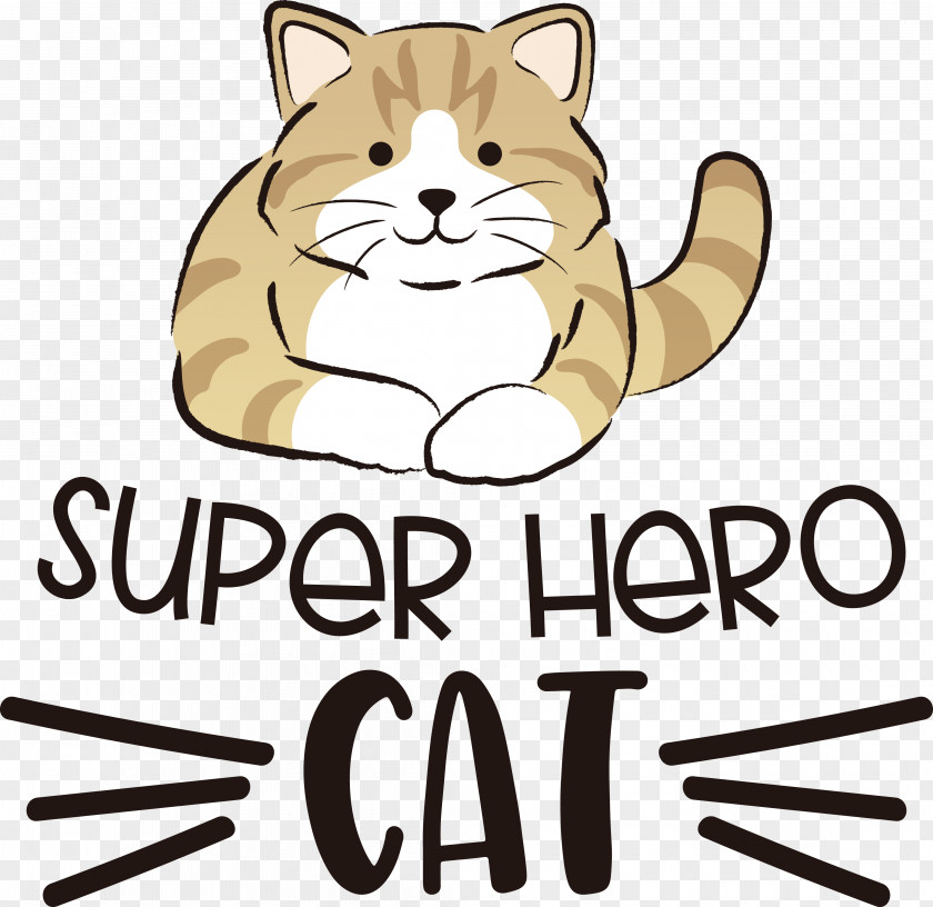 Cat Cat-like Whiskers Logo Cartoon PNG
