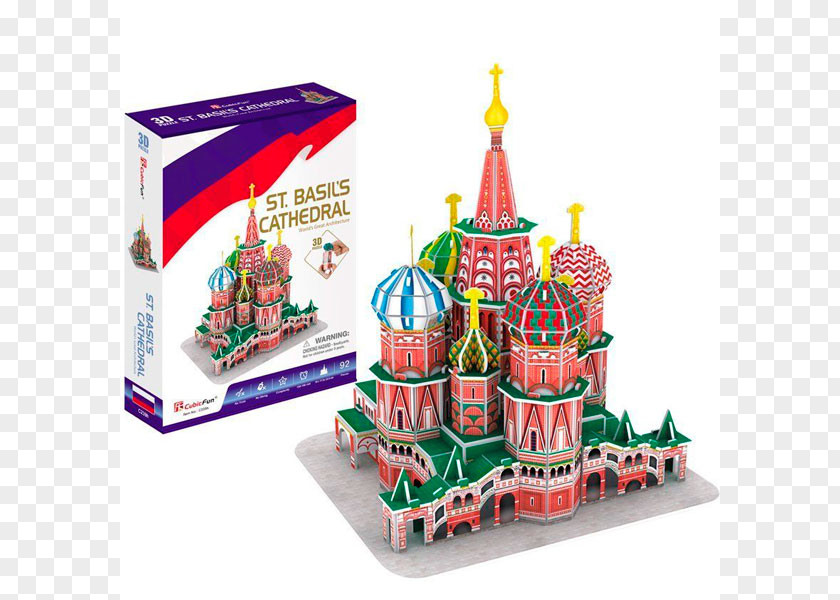 Cathedral Saint Basil's Jigsaw Puzzles 3D-Puzzle Church PNG