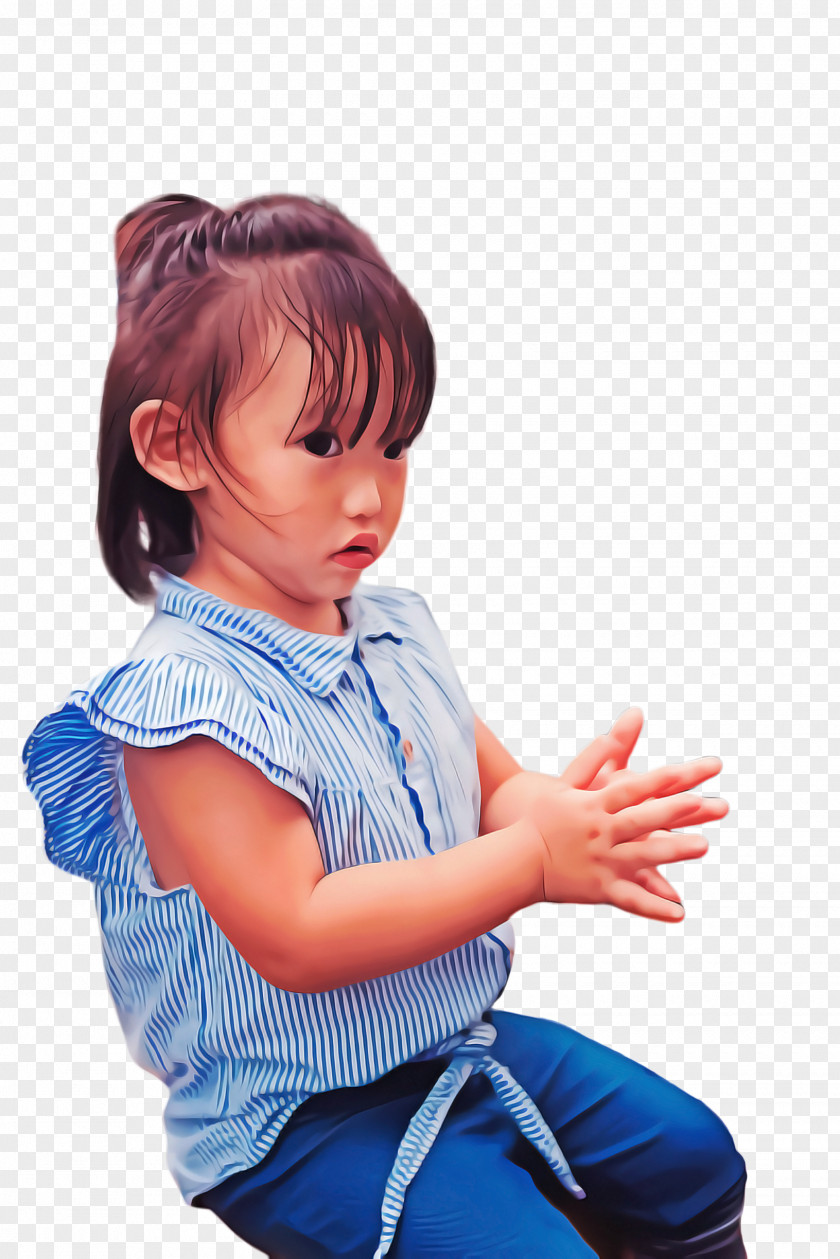 Child Model Elbow Little Girl PNG