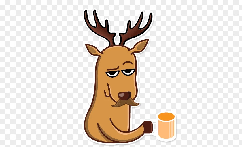 Elk Moose VK Telegram Antler PNG