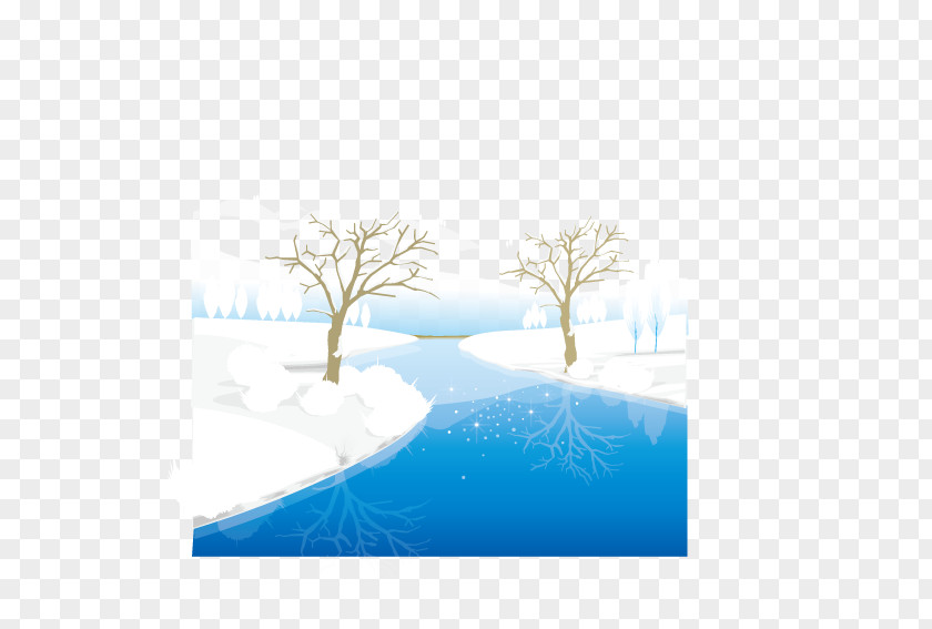 Melting Snow Euclidean Vector Illustration PNG