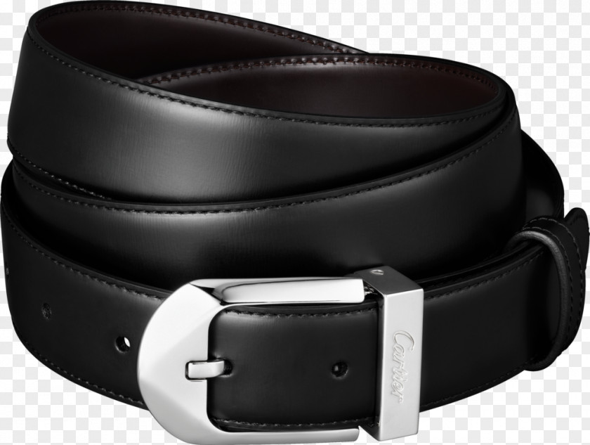 Belt Buckles Cartier Leather Strap PNG