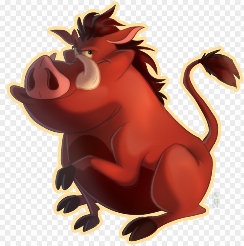 Boar Wild Common Warthog Cartoon Drawing Character PNG