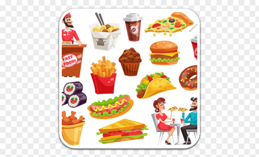 French Fries Hamburger Pizza Fast Food Restaurant PNG