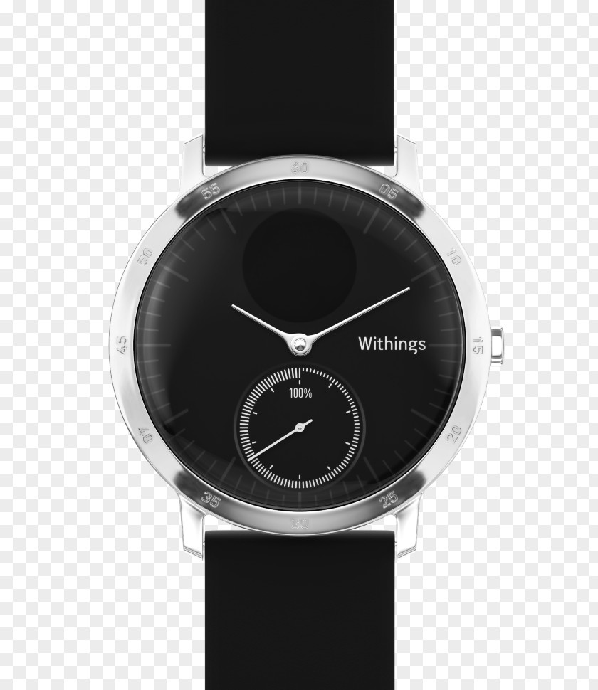 Watch Withings Activité Steel Nokia HR Smartwatch Activity Tracker PNG