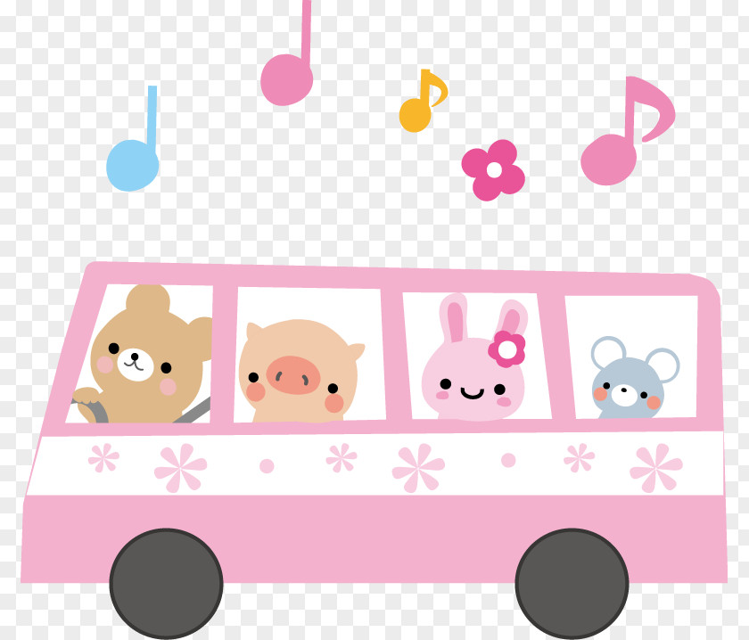 Bus Tour Service ツアーバス Child Mie Kotsu PNG