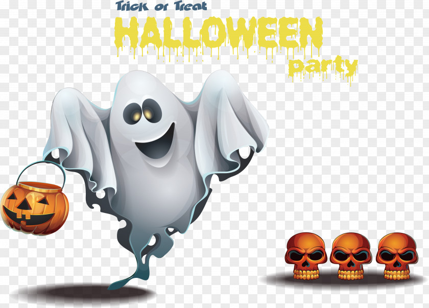 Halloween Horror Elemental Trick-or-treating Ghost Holiday PNG