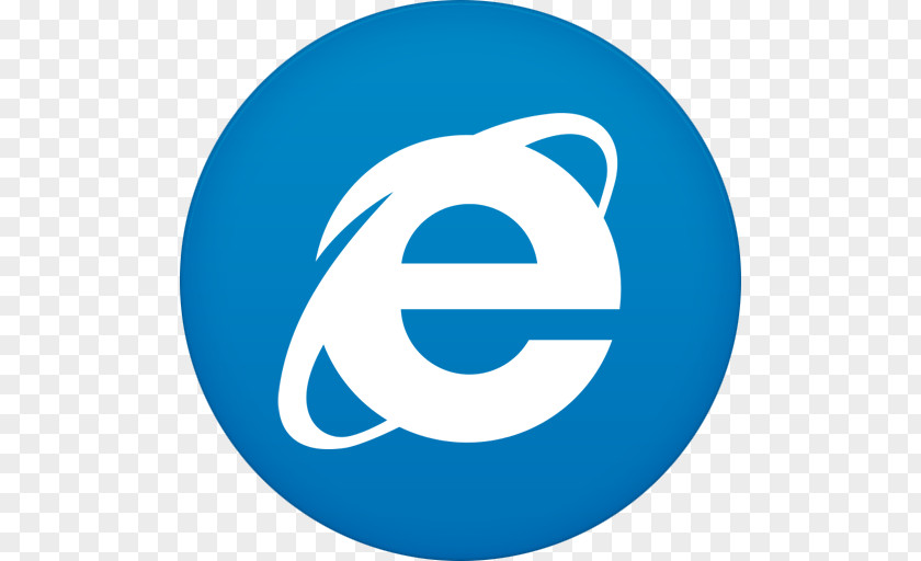 Ie Blue Symbol Logo PNG