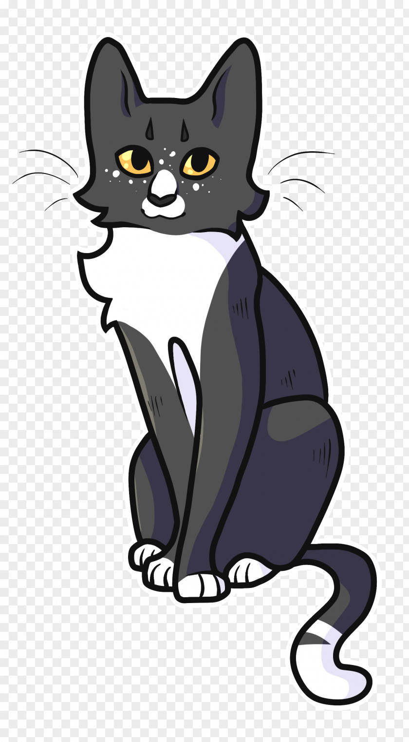 Kitten Black Cat Whiskers Domestic Short-haired PNG