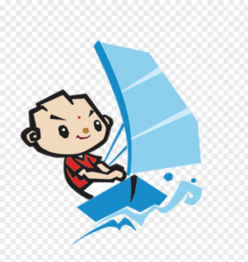 Sailing Mascot Clip Art PNG