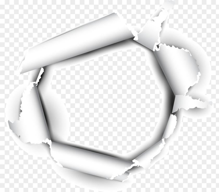 White TEAR Paper PNG