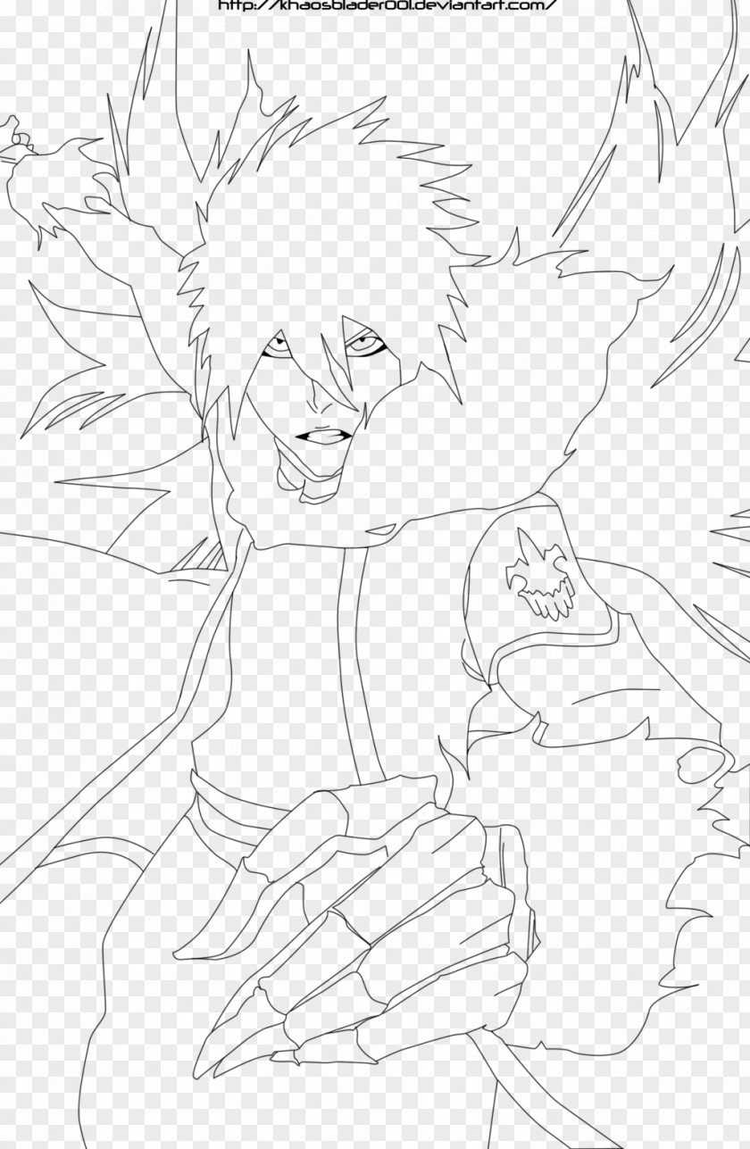 Bleach Espada Drawing Line Art Cartoon Inker Sketch PNG