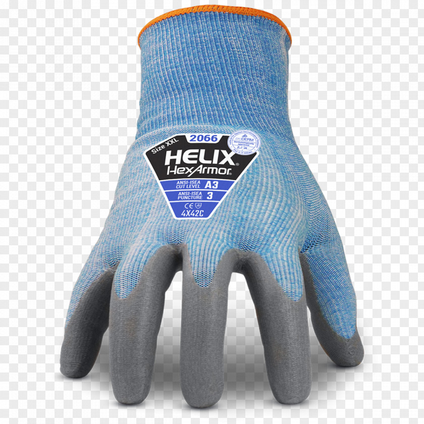 Cool Safety Glasses Product Glove HexArmor Helix 2066 Cut A3 Finger International Equipment Association PNG