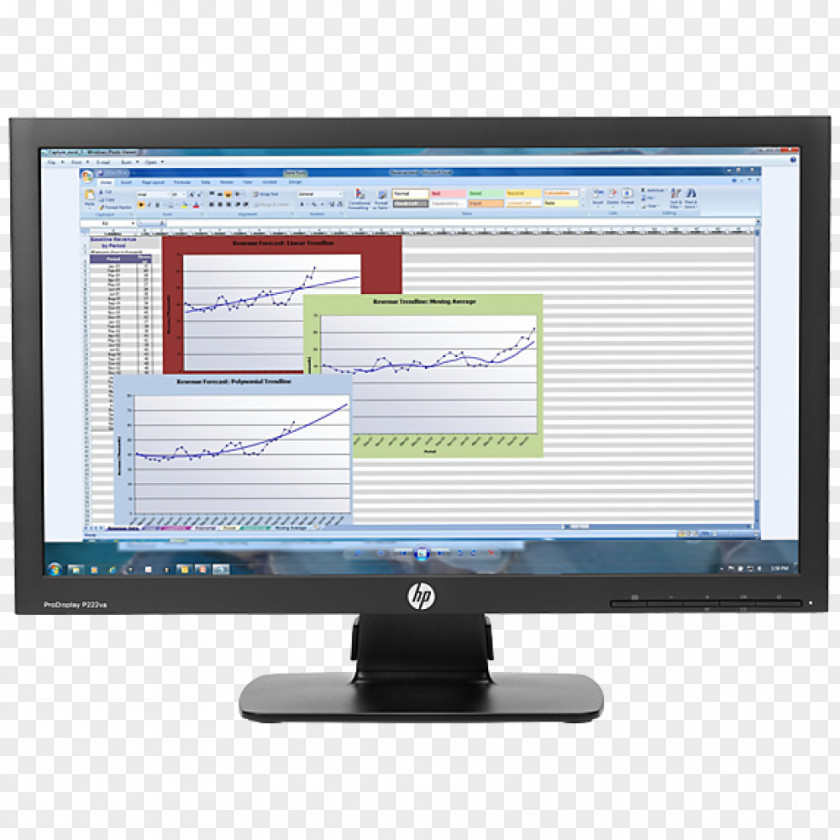 Display Computer Monitors LED-backlit LCD Hewlett-Packard DisplayPort LED PNG