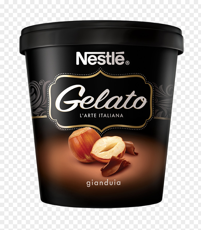 Ice Cream Nestlé Chocolate Caramel PNG
