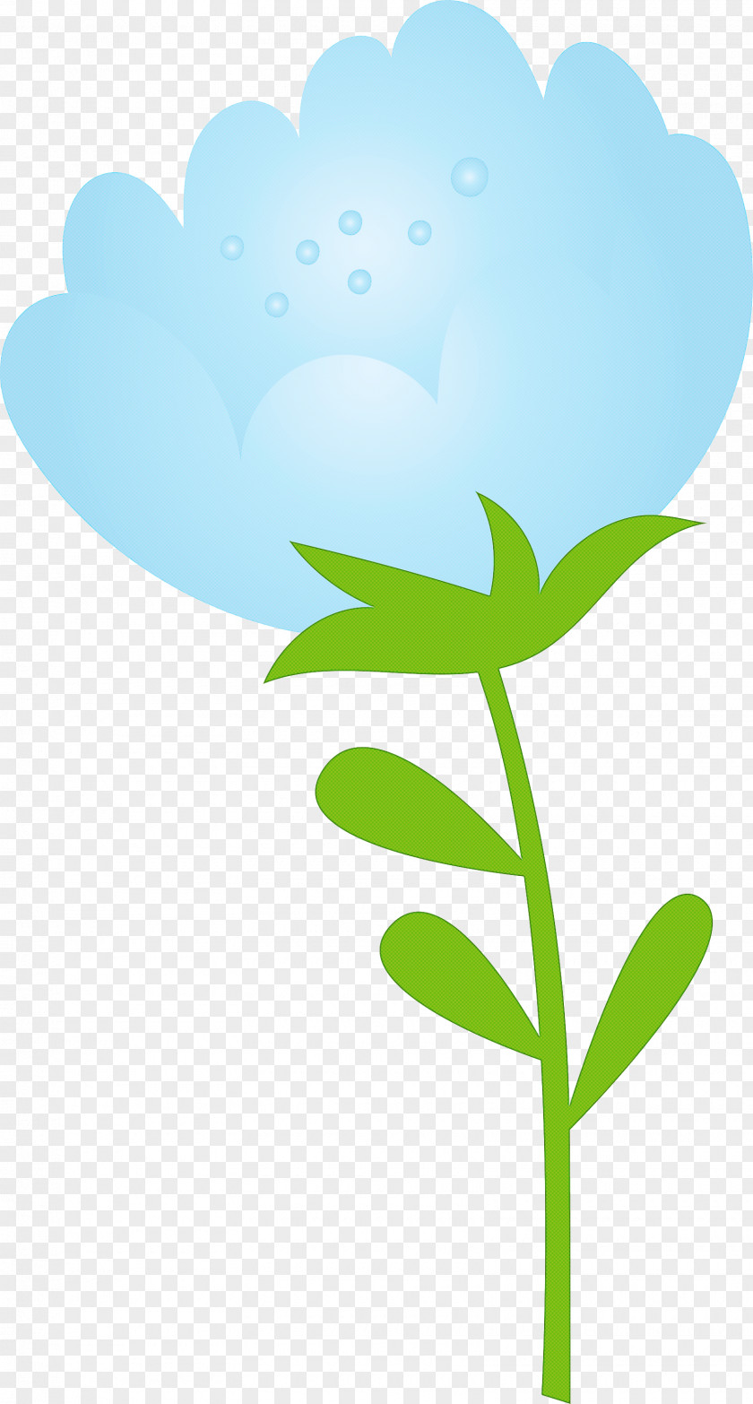 Leaf Green Plant Flower Stem PNG